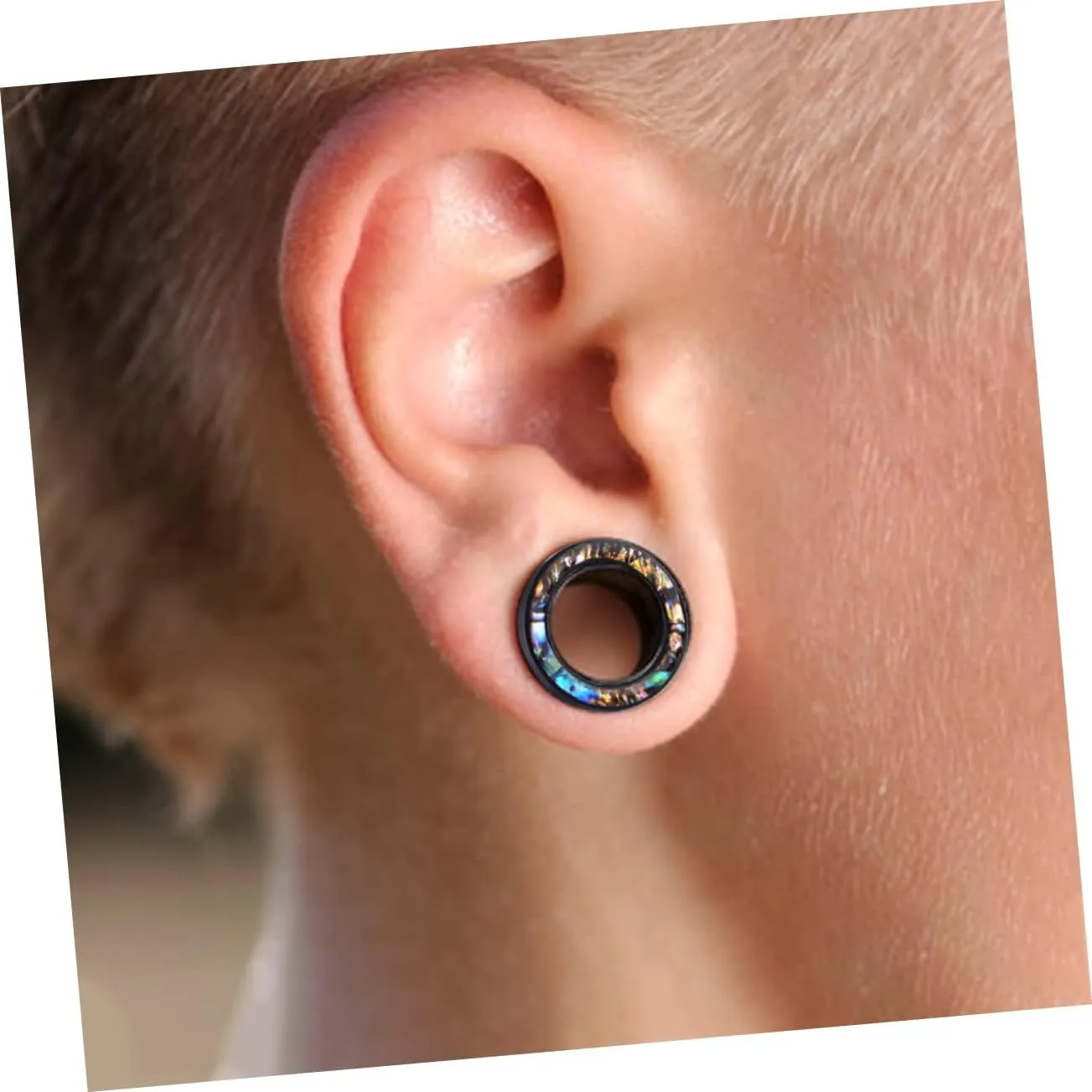 1 Pair Ear Stretchers Men Earring Stretching Kit Mens Earrings Ornament Earrings for Women Punk Ear