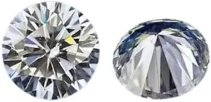 2 Pack 6mm Round Lab-Created Diamonds GIE Certified, Exquisite Excellent Cut, D Color, VVS1 Clarity | Premium Gemstones Perfect for Fine Jewelry Making, Engagement Rings, and Custom Designer Pieces