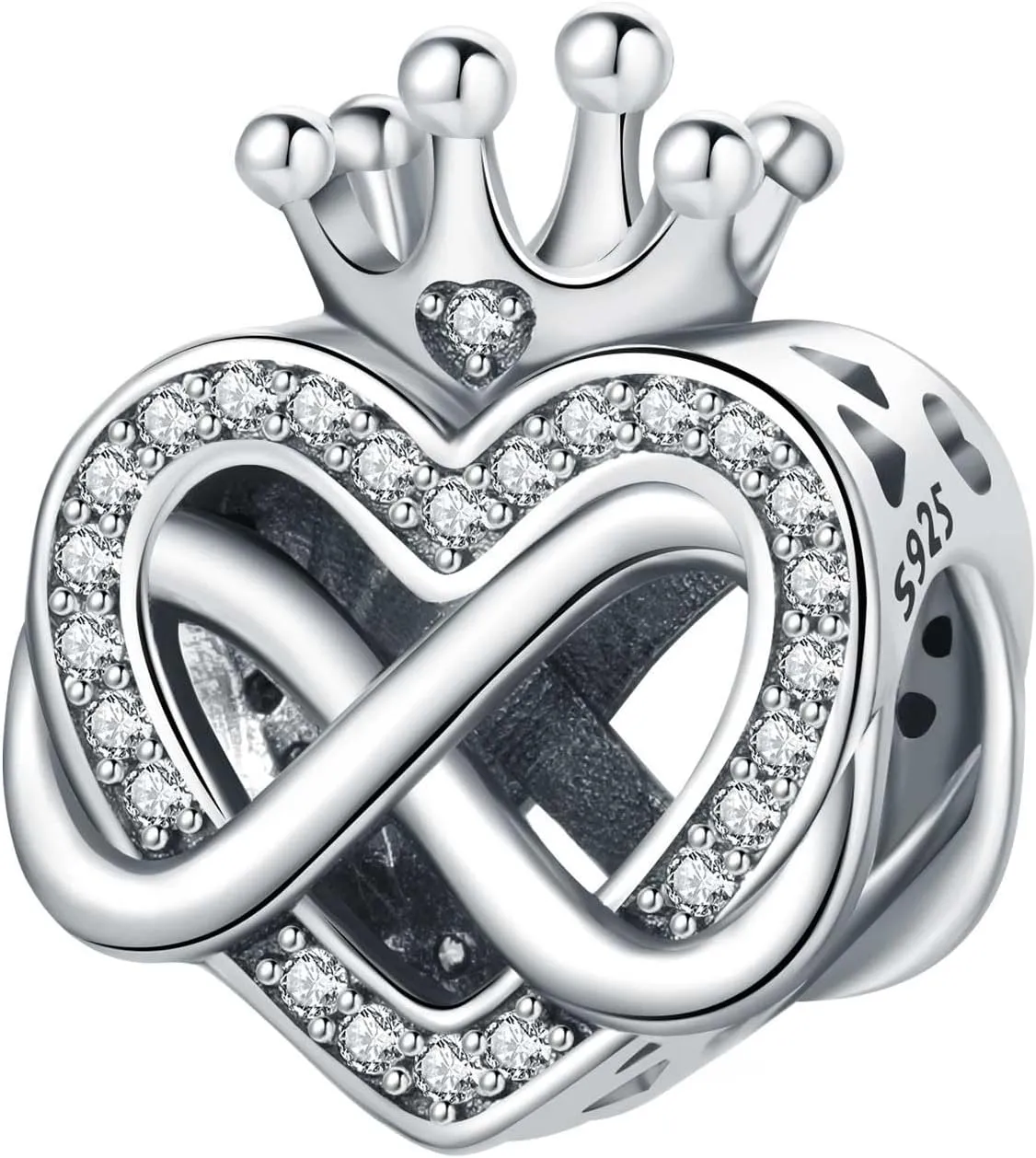 925 Sterling Silver Charms for Bracelets - Pendant Bead Charms Jewelry Present for Women Family Friends