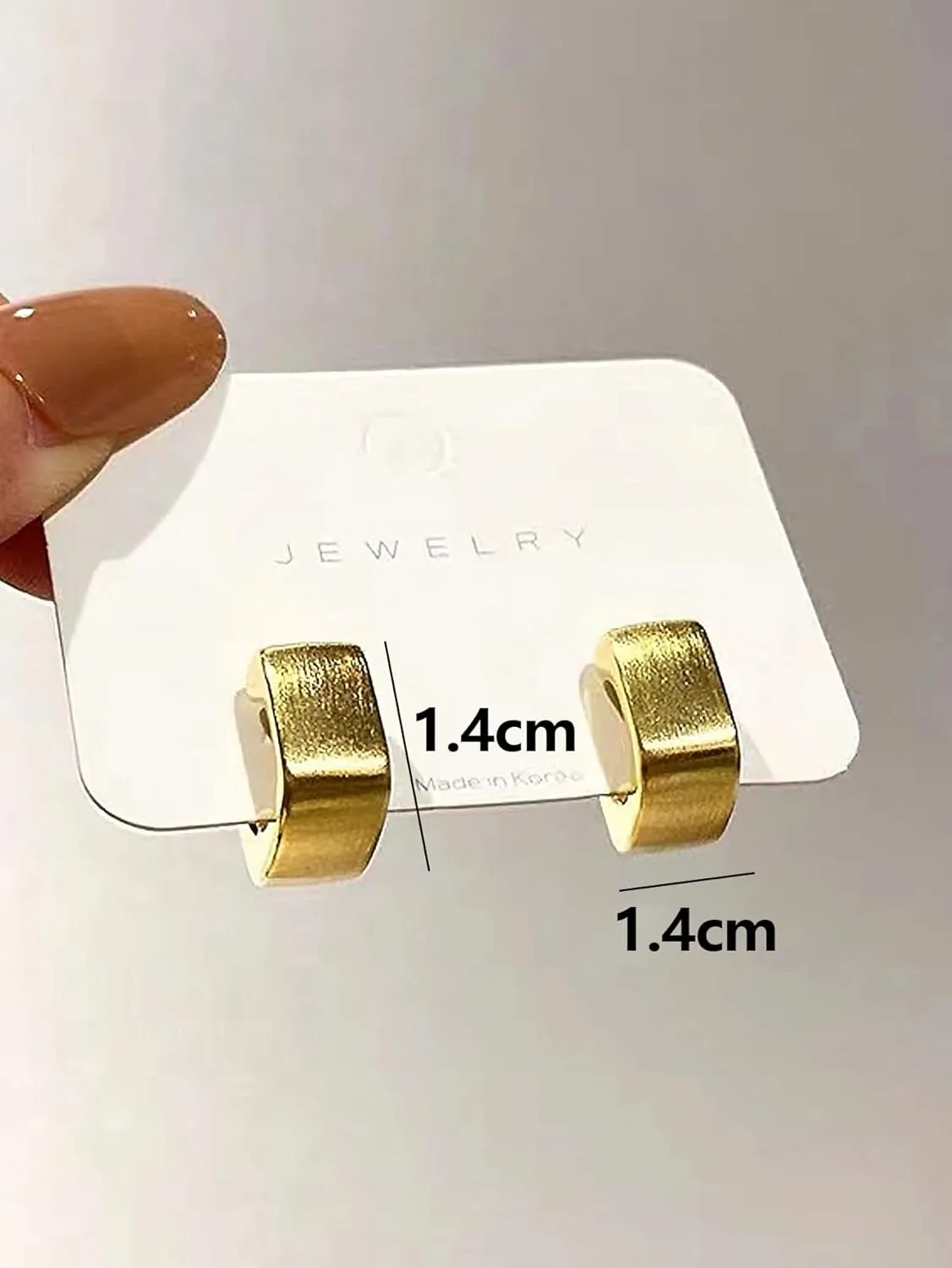 ABZEKH Earrings for Women- Minimalist Stud Earrings Birthday Valentine's Day