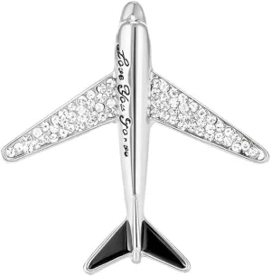Airplane Brooch Pins for Women, Aviation Aircraft Brooch Pin, Cute Plane Brooch Lapel Pin, Bohemian Airplane Brooches Pins for Women Hat Bag Suit Dress Accessories Jewelry