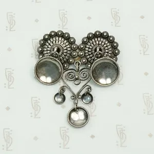Antique Silver Sølje Brooch