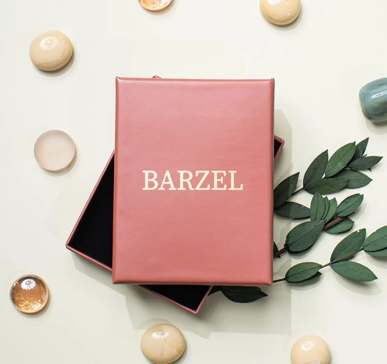 Barzel 18K Gold Plated Locket Necklace Photo Book Necklace - Made in Brazil