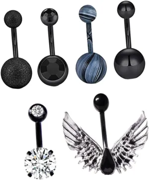 Belly Button Rings Navel Studs Fashion Piercing Jewelry for Women Belly Piercing Studs