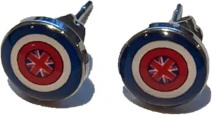 Captain Carter's Shield Stud Earrings GeekEquip Exclusive!