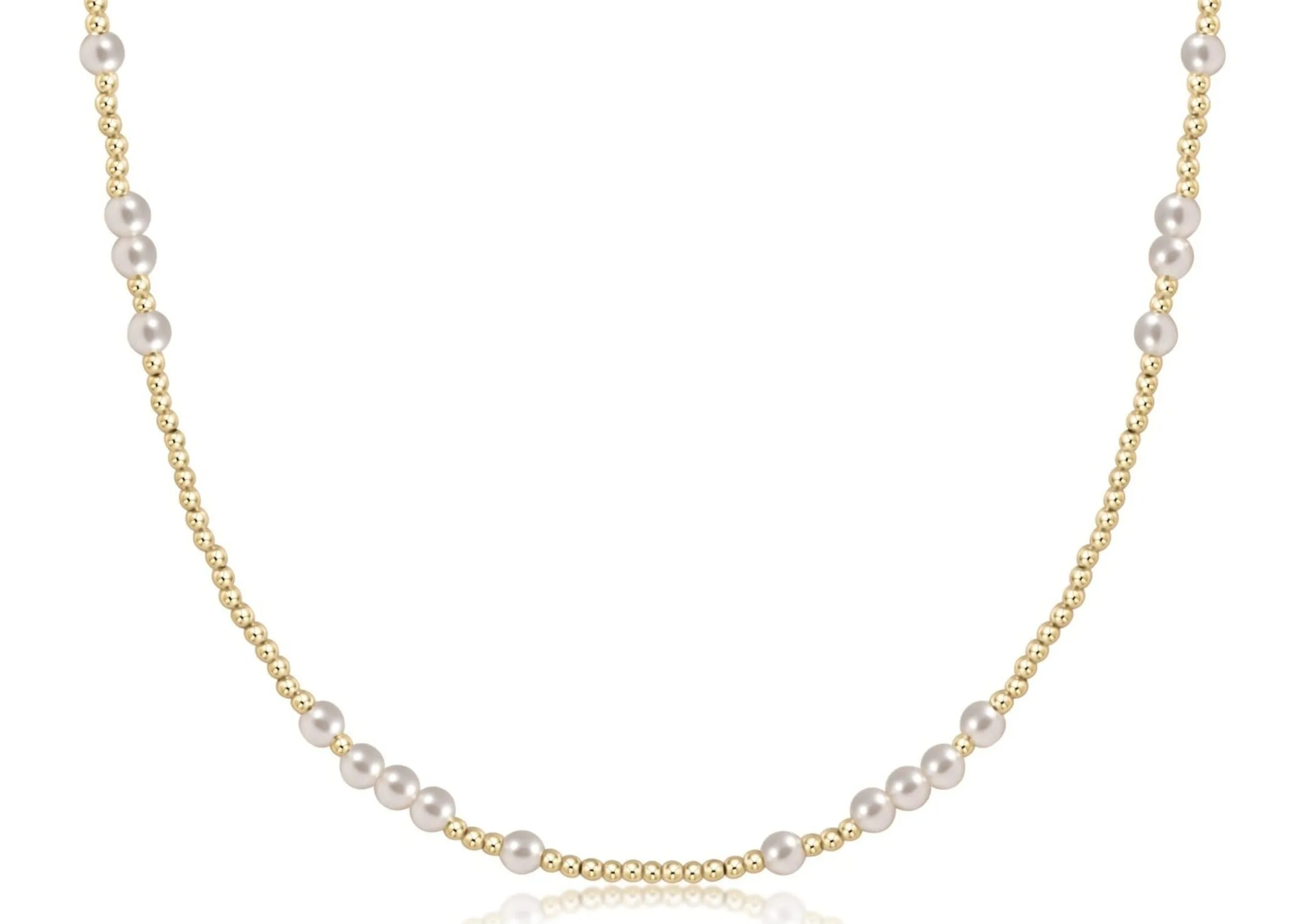 Choker Hope Unwritten - 4mm Pearl