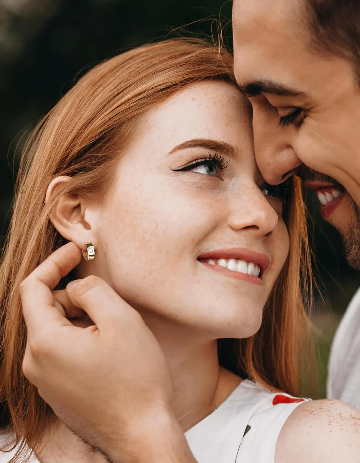 Clover Hoop Earrings for Women Gifts Nickel Free with Premium Moissanite (D Color VVS1 Clarity 3EX Cut) S925 Sterling Silver 18K Gold Plated Stack Non Tarnish