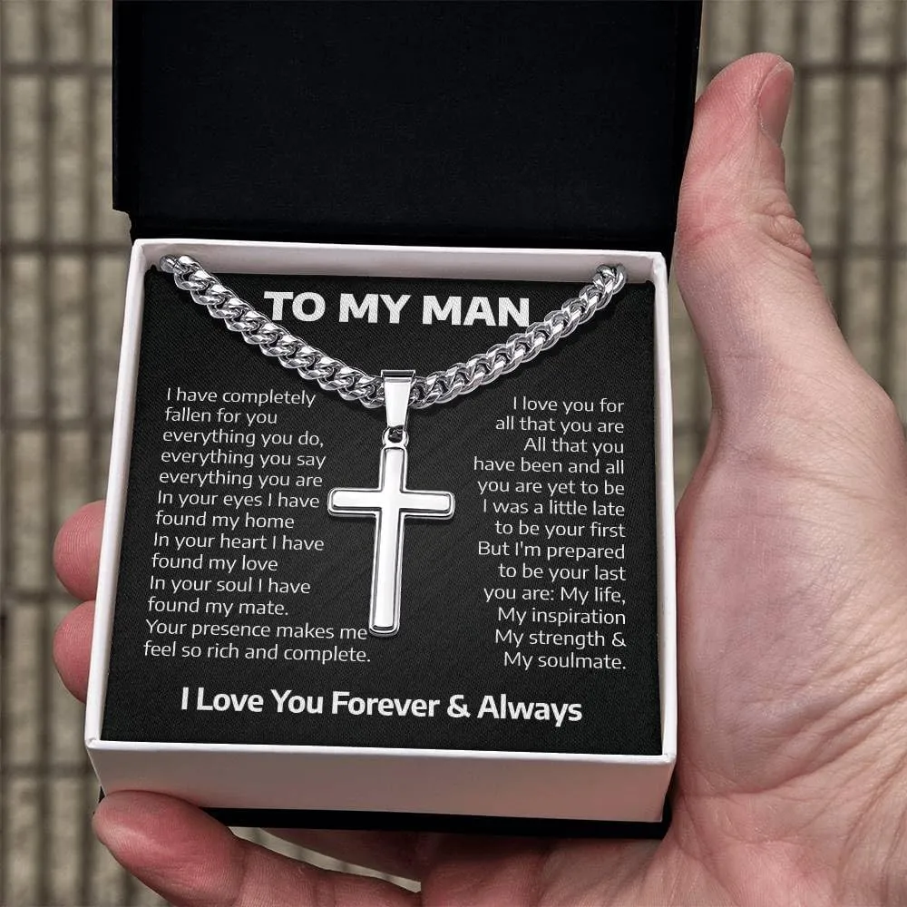 Cuban Chain Necklace - Christmas, Fathers Day, Birthday Gifts for Him