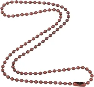 DragonWeave 3.2mm Antique Copper Ball Chain Necklace with Extra Durable Color Protect Finish