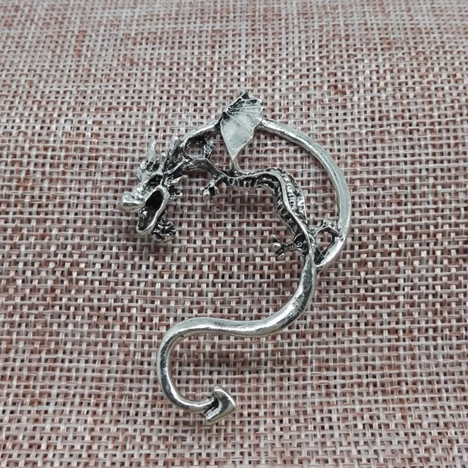 Earring Hoop Stud Drop & Dangle, 1 Pc Ear Cuff Unisex Mighty Personality Dragon Punk Style Cartilage Earrings Jewelry