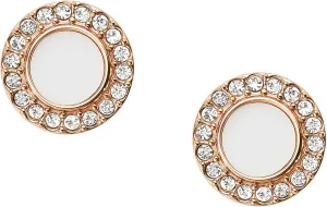 Fossil Women's Sterling Silver or Stainless Steel Stud Earrings for Women