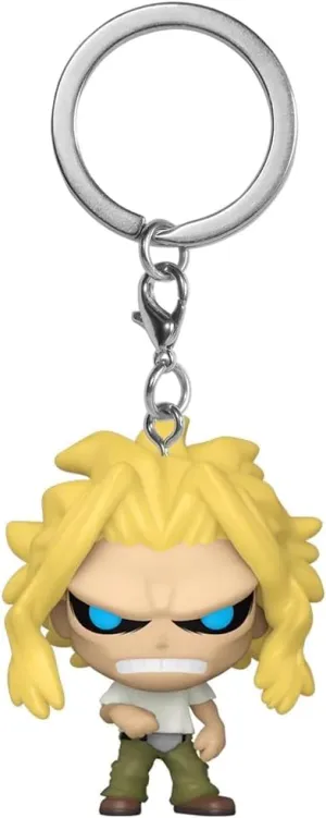 Funko My Hero Academia All Might (True Form) (GITD) Pocket Pop Keychain (AAA Anime Exclusive)