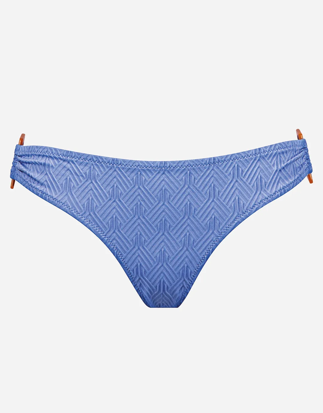 Island Nostalgia Ring Side Hipster Bikini Pant - Cornflower