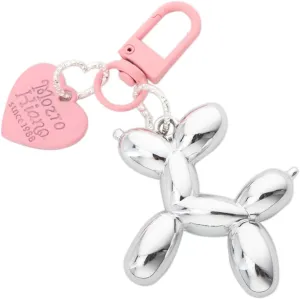 Jelly Balloon Dog Keychains for Women-Girl Key Chain for Handbag Purse Car keys Accessories for Car Keys,2inch