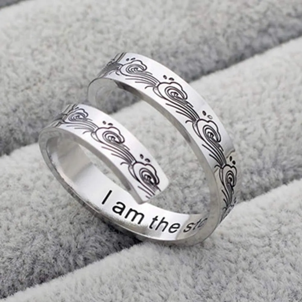 Jude Jewelers Stainless Steel Inspirational Mantra Graduation Encouragement Wedding Statement Ring