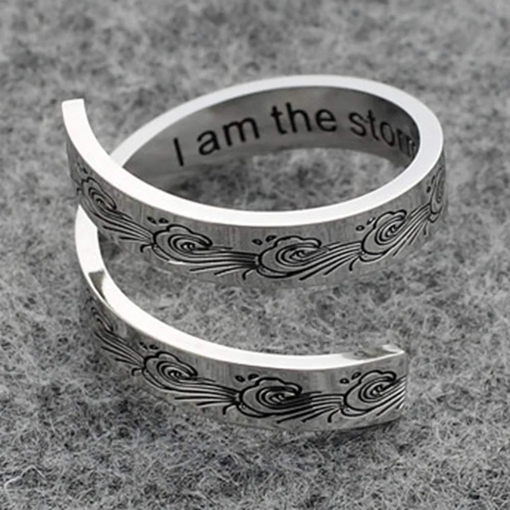 Jude Jewelers Stainless Steel Inspirational Mantra Graduation Encouragement Wedding Statement Ring