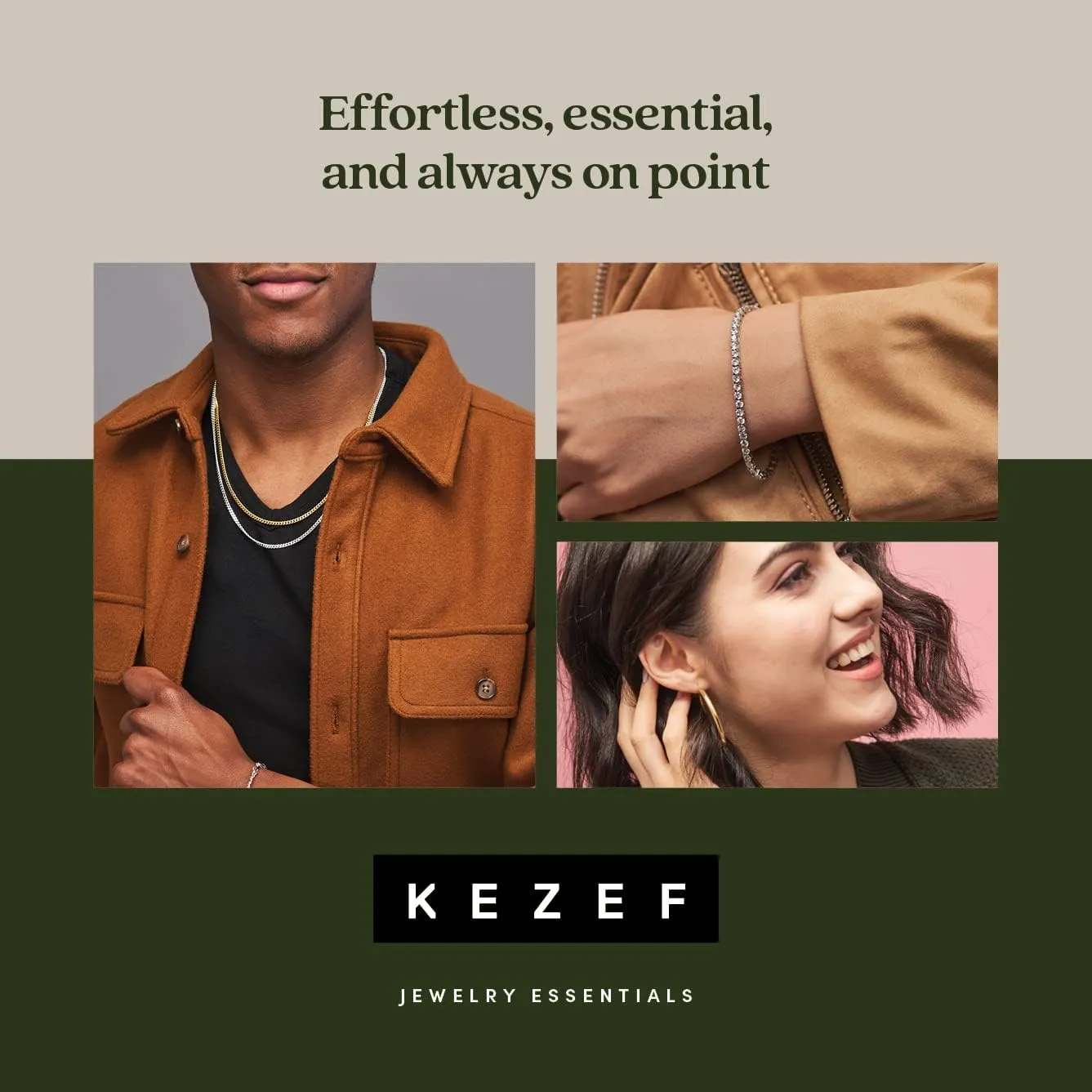 KEZEF 925 Silver Hoop Earrings for Women - Small & Large Sterling Silver Hoop Earrings for Men - Hypoallergenic Silver Earrings Available in 10mm-50mm