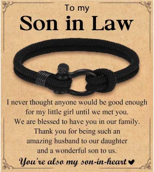 Leyung to My Boys Bracelet Gifts for Son Brother Grandson Nephew Guy Friends, Valentines Birthday Graduation Day Christmas Easter Gifts for Teenage Boys Men