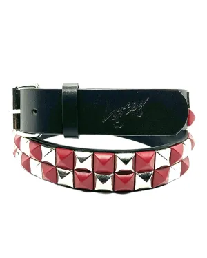 Loosey - Red Checkered Stud Finder Belt