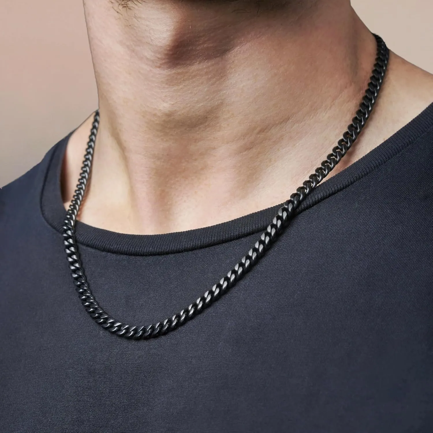 Love You This Much To My Brother - 316L Surgical Steel 7mm Cuban Necklace | Big Brother & Birthday Gift
