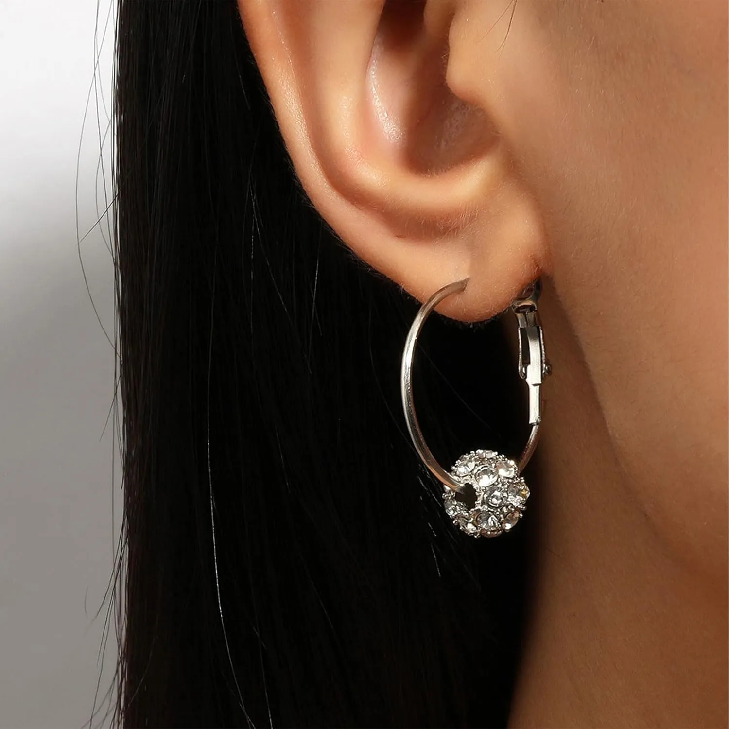 Lymphatic Earrings for Women Lymphatic Activity Hoop Earrings Lymphatic Germanium Earrings Simple Hypoallergenic Earrings Jewelry Gift for womens