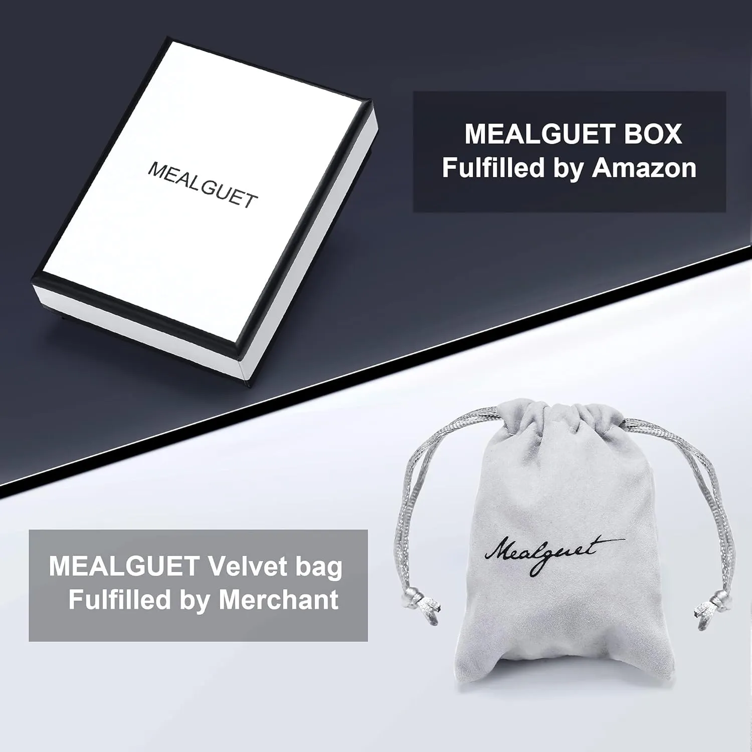 MEALGUET Personalized Name Initial Stainless Steel Heart Shape BFF Puzzle Necklace 2/3/4/5/6 Pcs for Family Love Best Friend Matching Necklace Set