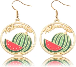 MYOSPARK Fruit Earrings Fruit Lover Gift Fruit Fashion Jewelry Holiday Gifts Fruit Gifs for Women