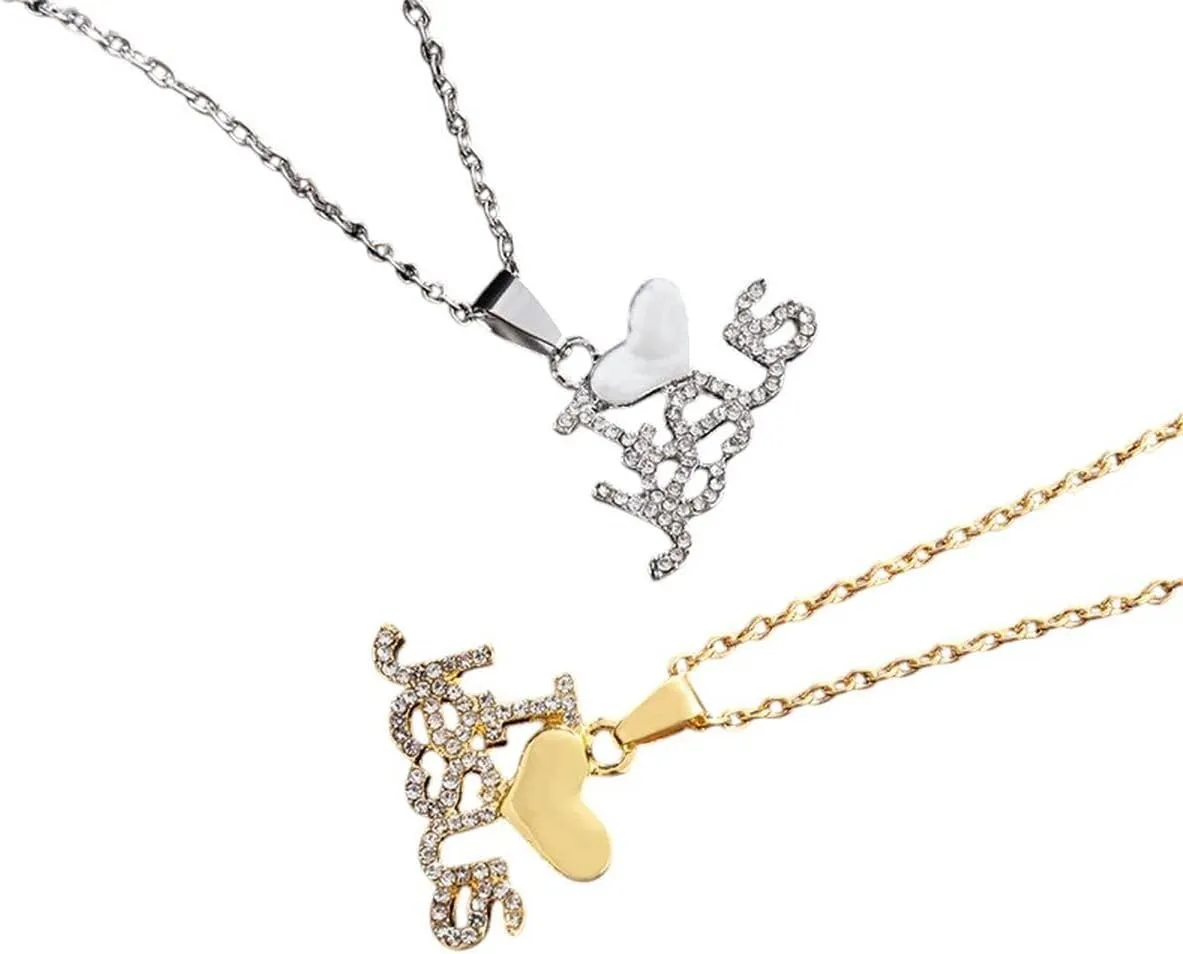 New 2026 Exquisite I Love Jesus Letter Design Pendant Necklace Suitable For Men And Women Religious Amulet Gifts Jewelry Fashion Trendy Accessories Creative Gift For Women And Men