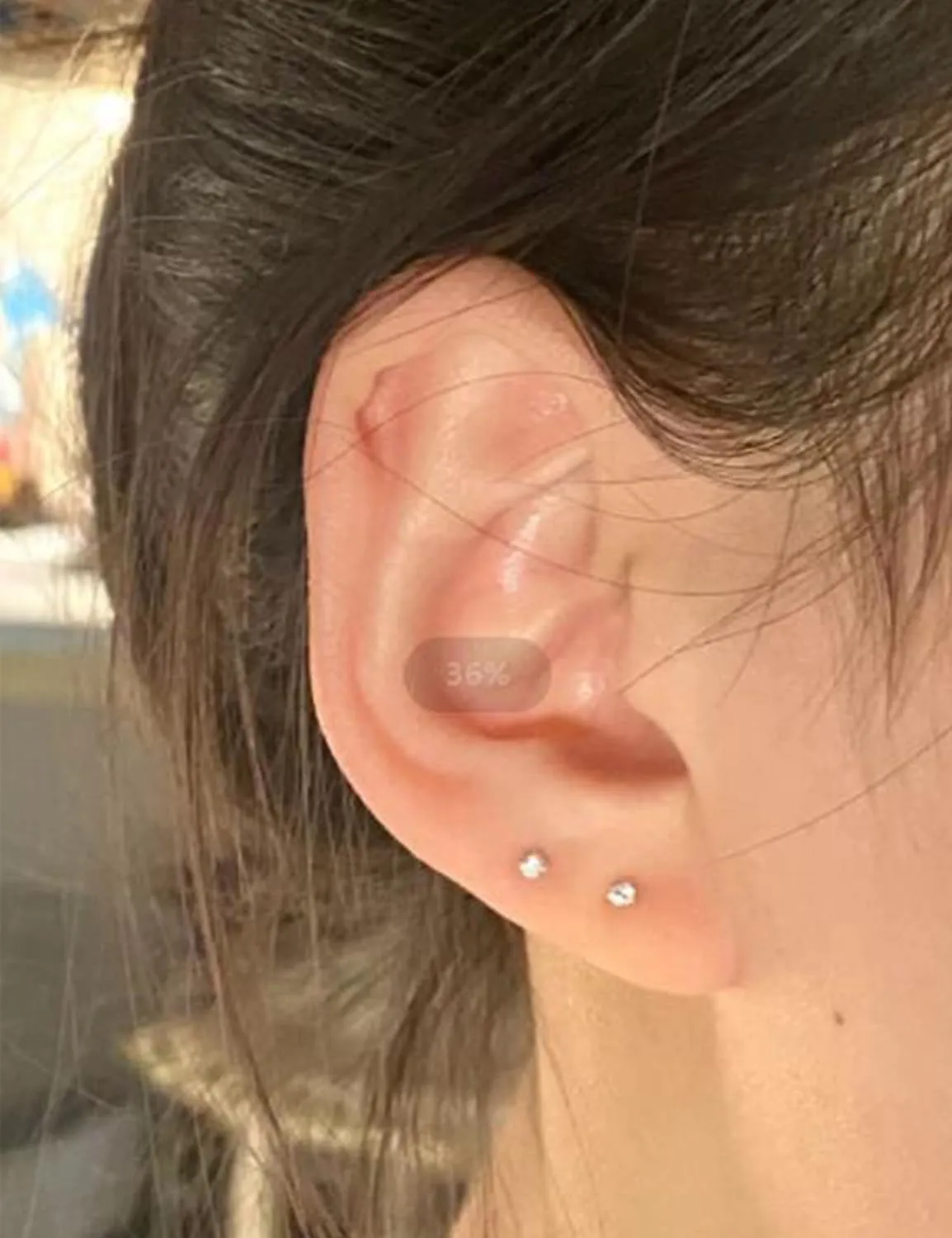 Ocptiy 20G 18G 16G Push in Theadless Nose Rings Studs Hypoallergenic Lip Labret Jewelry Flat Back Nose Stud Stainless Steel Cartilage Helix Tragus Earrings for Women Men 6mm 7mm 8mm Bars Diamond 3mm