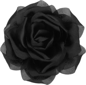 PATIKIL Silk Satin Flower Brooch Pin, Large Peony Floral Lapel Pin