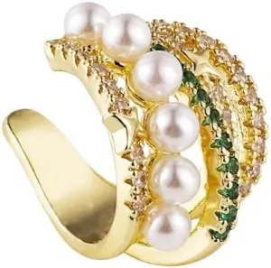 pearl ear cuff earring for women girl