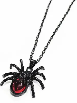 POYAMUSE Gothic Bat Crow Cross Cameo Cabochon Pendant Necklace - Vintage Mystic Witch Vampire Cosplay Halloween Jewelry