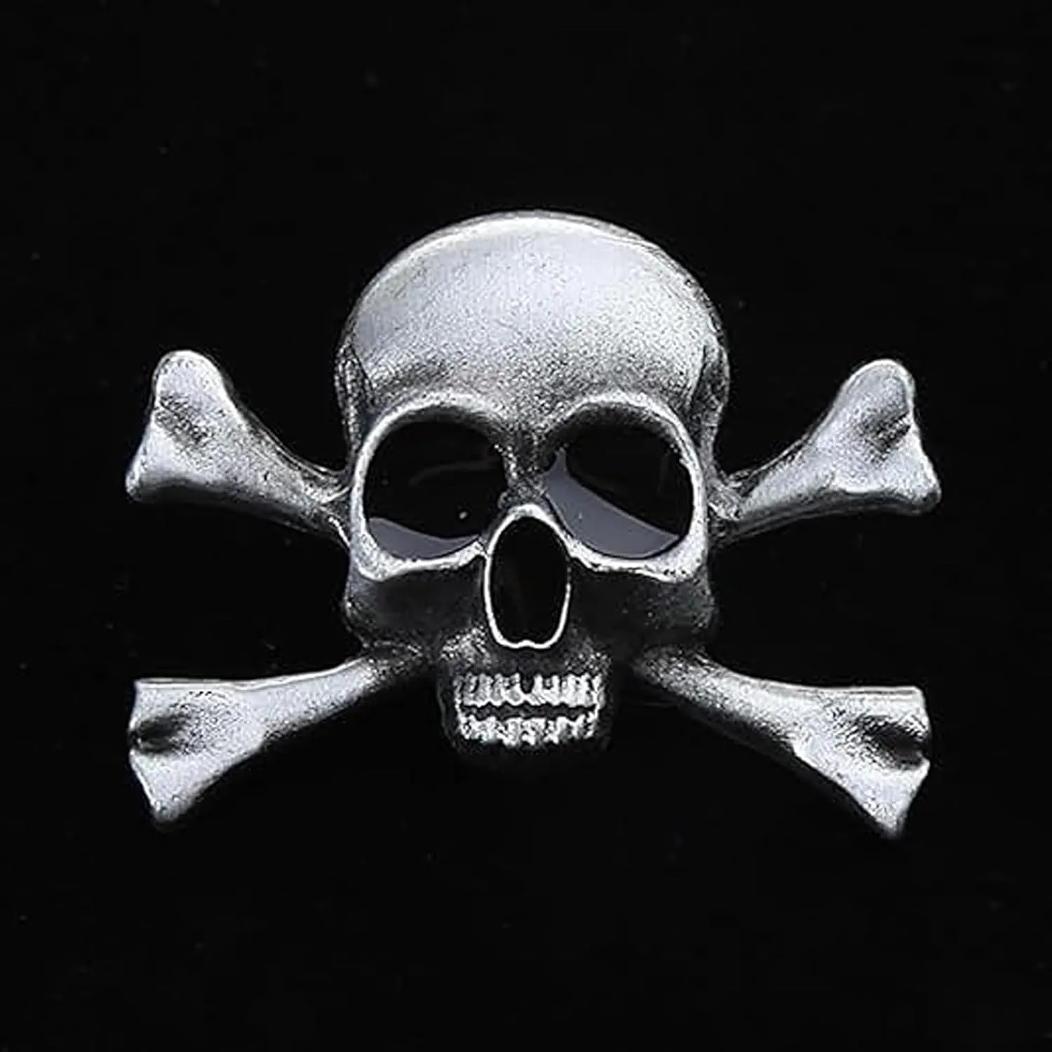 Retro Gothic Skull Brooch,Punk Style Skull,Skull Daggers Cross Sword Brooch,Skull Brooches For Bikers,Pirates And Goth Lovers