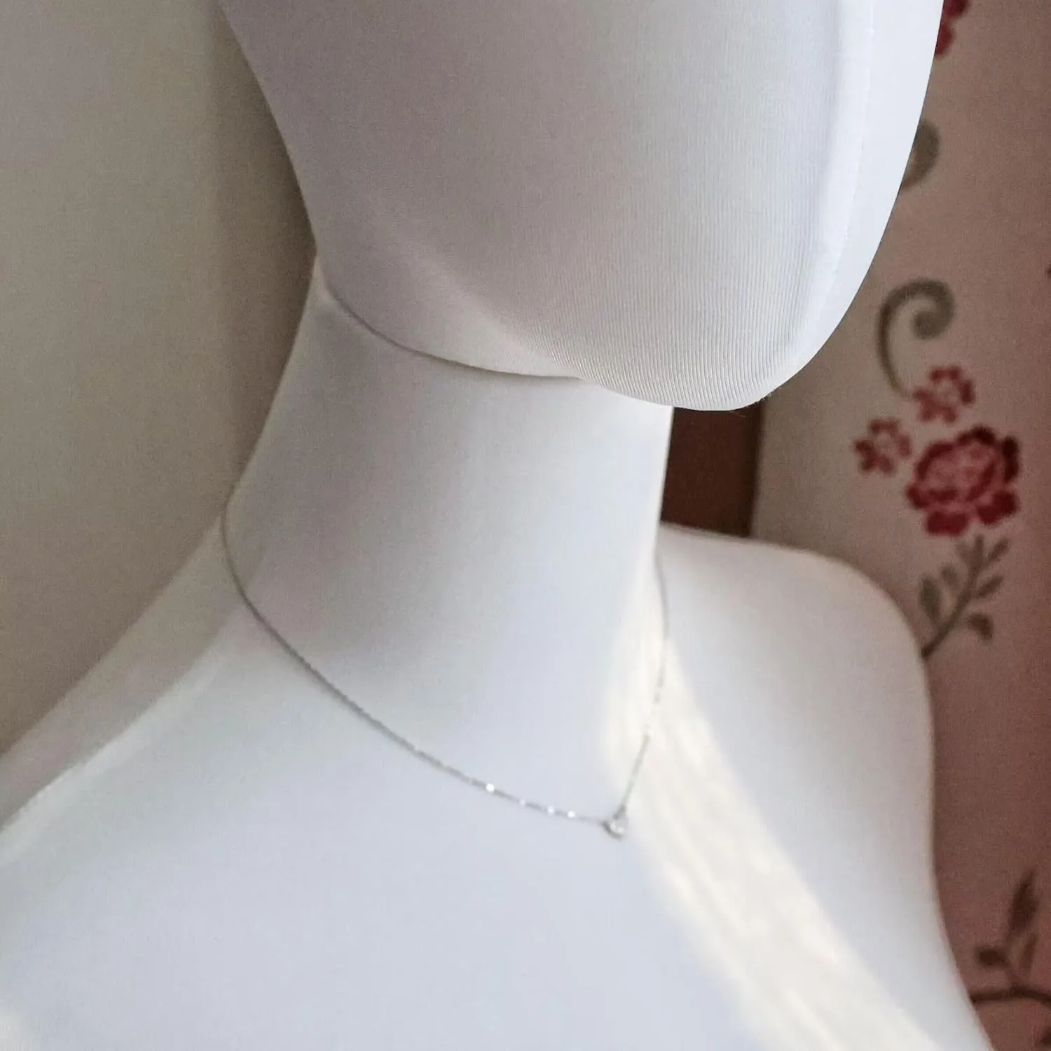 S925 Sterling Silver with 14K White Gold Plating Heart Necklace, Adorned with AAA Zirconia - Exquisite Jewelry Gift for Women, Teens, and Girls - 16 2 Inches - Ideal for Valentine's Day(heart3)