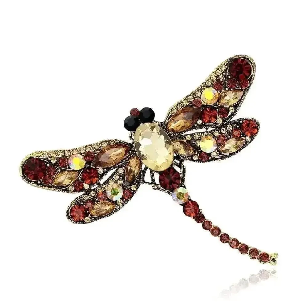 Shop Dragonfly Rhinestone Brooch - A Stunning Accessory for Any Occasion