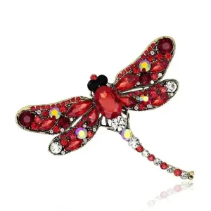 Shop Dragonfly Rhinestone Brooch - A Stunning Accessory for Any Occasion
