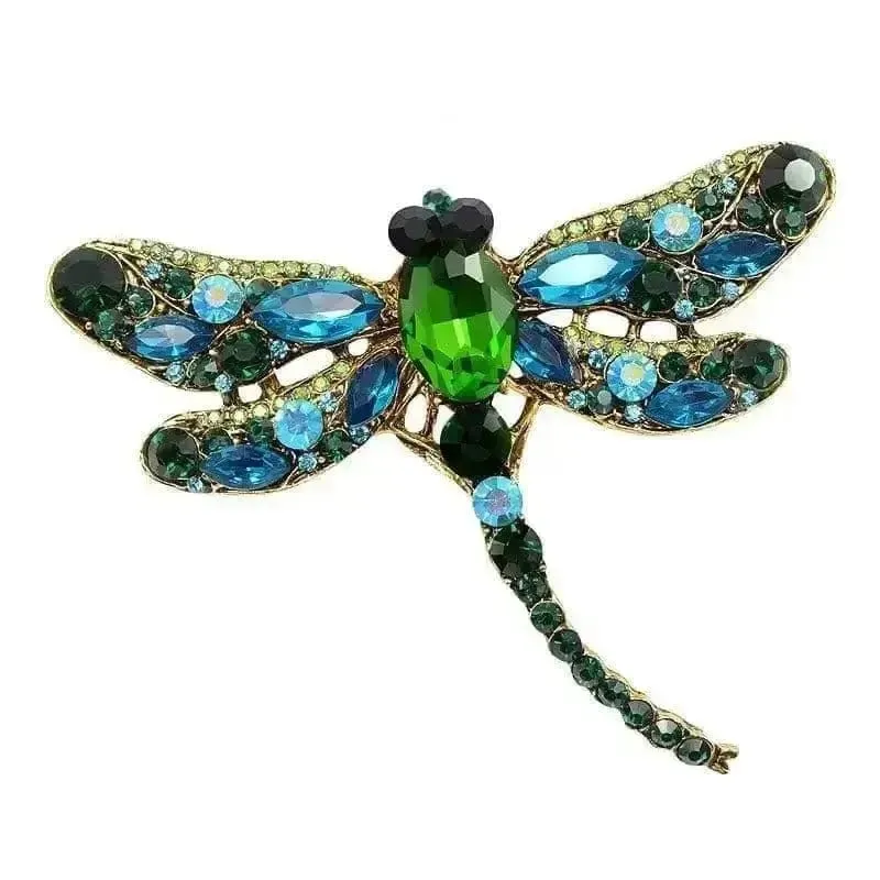 Shop Dragonfly Rhinestone Brooch - A Stunning Accessory for Any Occasion