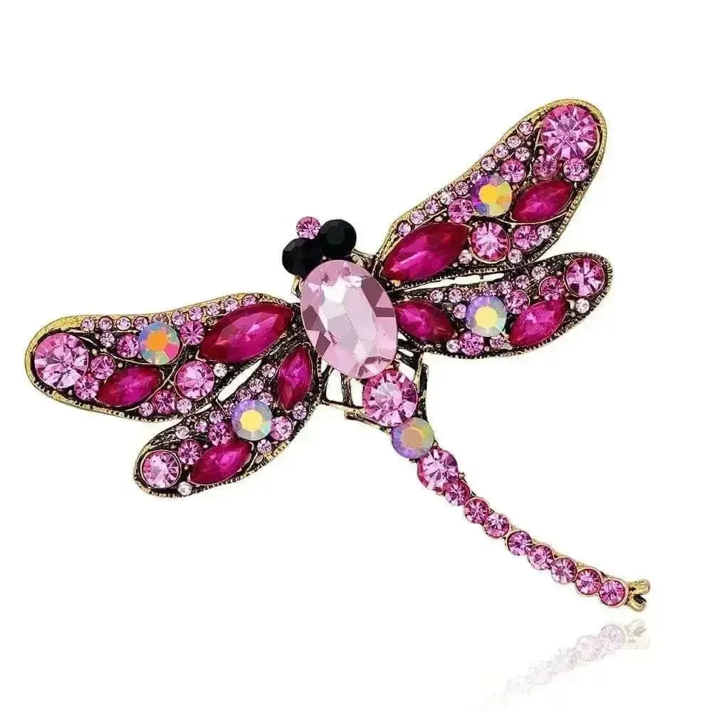 Shop Dragonfly Rhinestone Brooch - A Stunning Accessory for Any Occasion