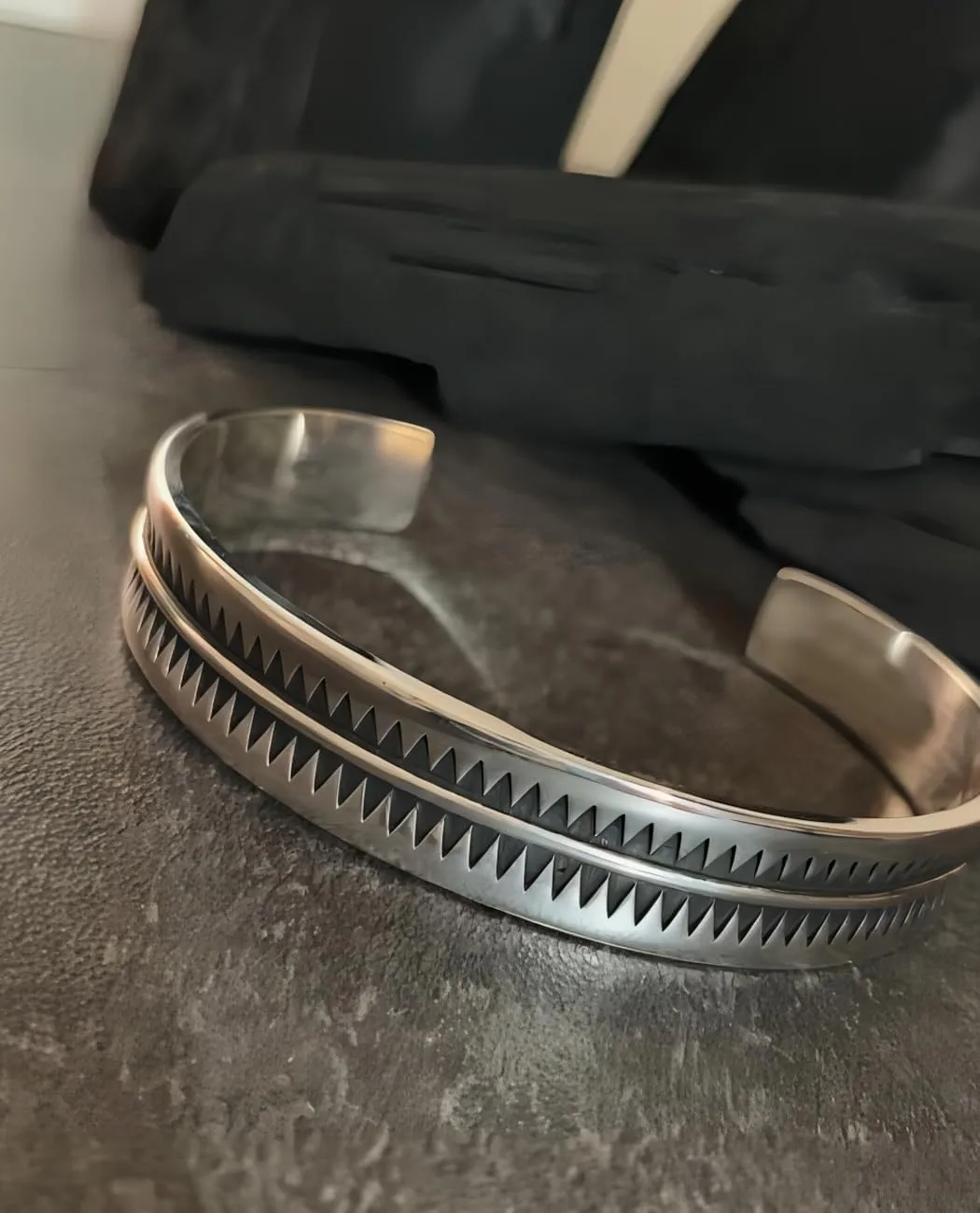 Solid Pure Silver Mens Bracelets | S925 Understated Bracelet | Fine Men's Open Bangle | Men Jewelry Gift