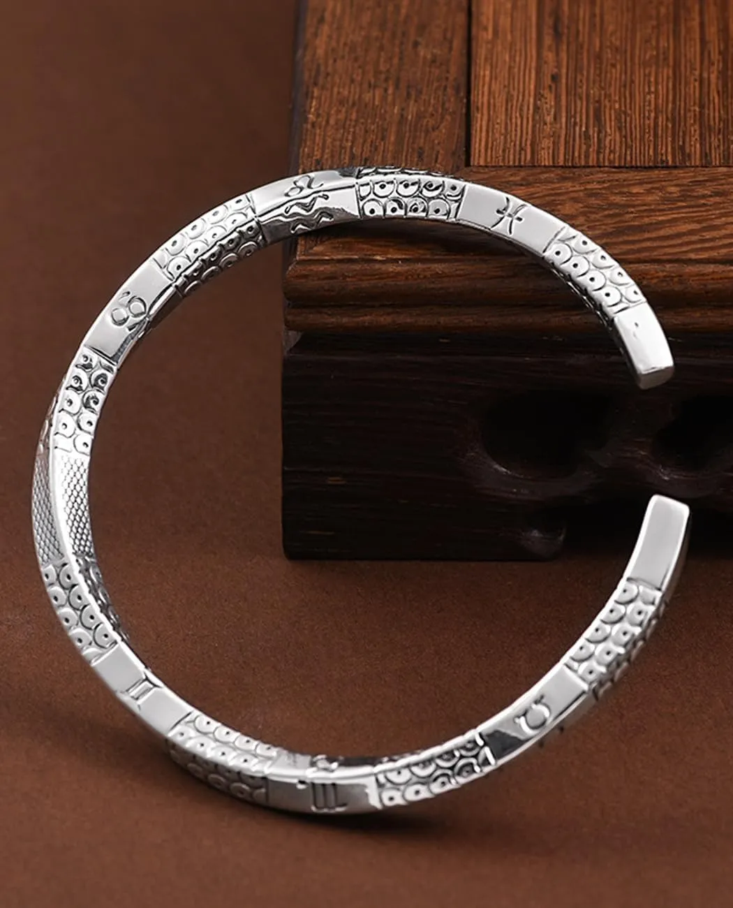 Solid Pure Silver Mens Bracelets | S925 Understated Bracelet | Fine Men's Open Bangle | Men Jewelry Gift