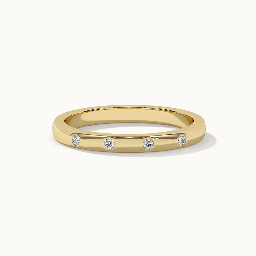Stackable Station Diamond Band