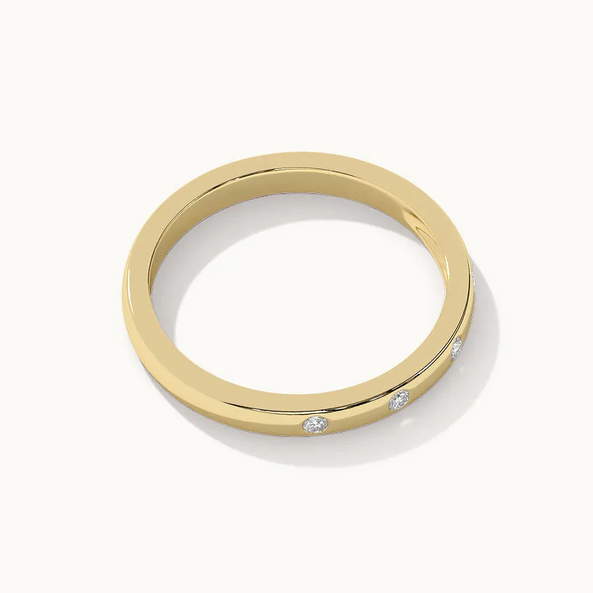 Stackable Station Diamond Band