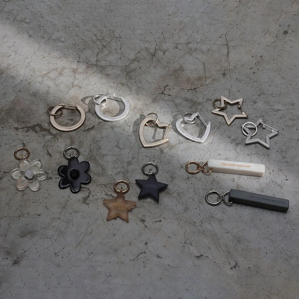 Star Carabiner Key Ring