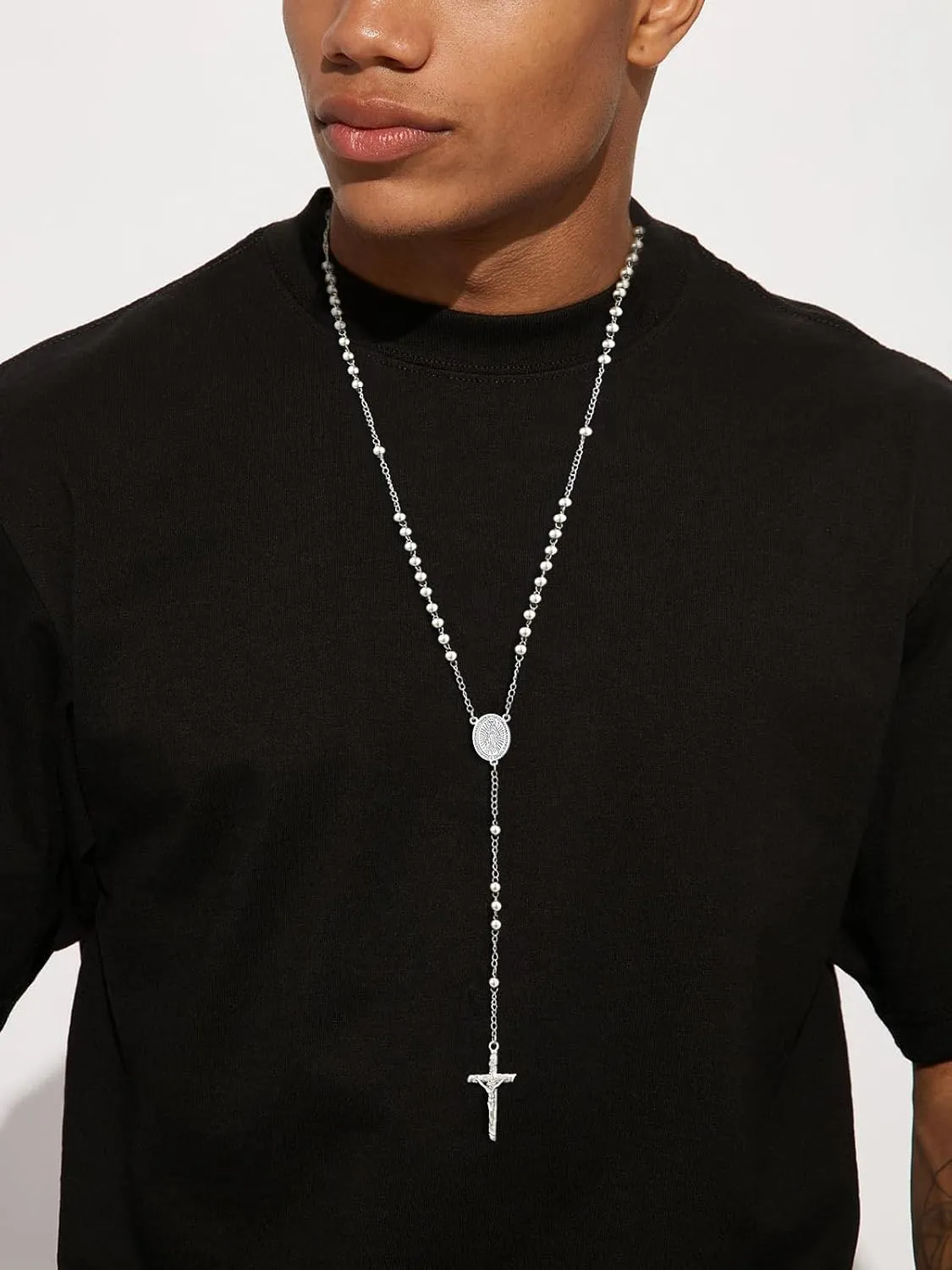 Supcare Rosary for Men Women Catholic Necklace Rosary Beads,Customized (with Gift Packing)