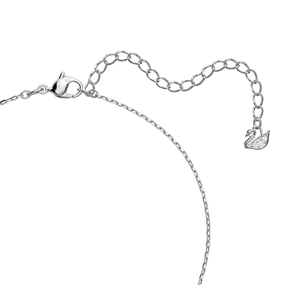 Swarovski Women's Blue Jewelry Set Crystals Rhodium plated Sparking Dance Necklace - SV-5480485
