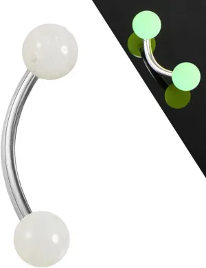 TOOLSSIDE Jewelry for Special Moments - Glow in the Dark Belly Rings - Piercing Jewelry for Women - Navel Rings for Women, Belly Button Piercing