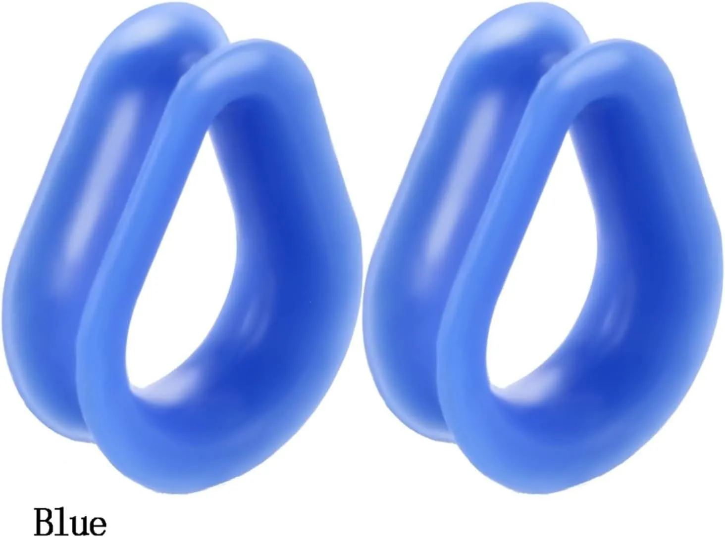 Tunnels for Ears, Ear Gauges for Men Silicone Teardrop Shape Pierced Earrings for Women 18pcs