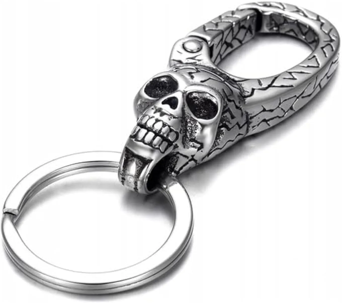 VALHALLA Steel car keychain EAGLE decorated for keys Amulet for Men and Women
