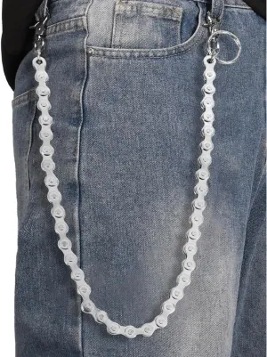 Wallet Chain Pants Chain Hip Hop Punk Jeans Chain KeyChain for Women Men - Goth Accessories
