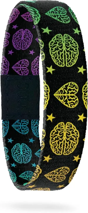 ZOX Bracelets  Stretchy Elastic Band with Motivational Affirmations and Beautiful Artwork, Great Wristband Gift for Men & Women of All Ages